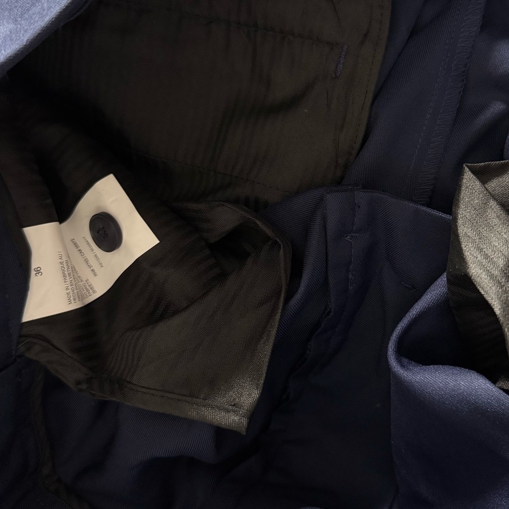 PGA Tour Men's Navy Blue Shorts - Picture 6 of 8
